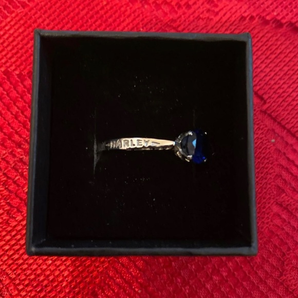 NEW🔥Harley Sapphire like ring - Picture 2 of 7